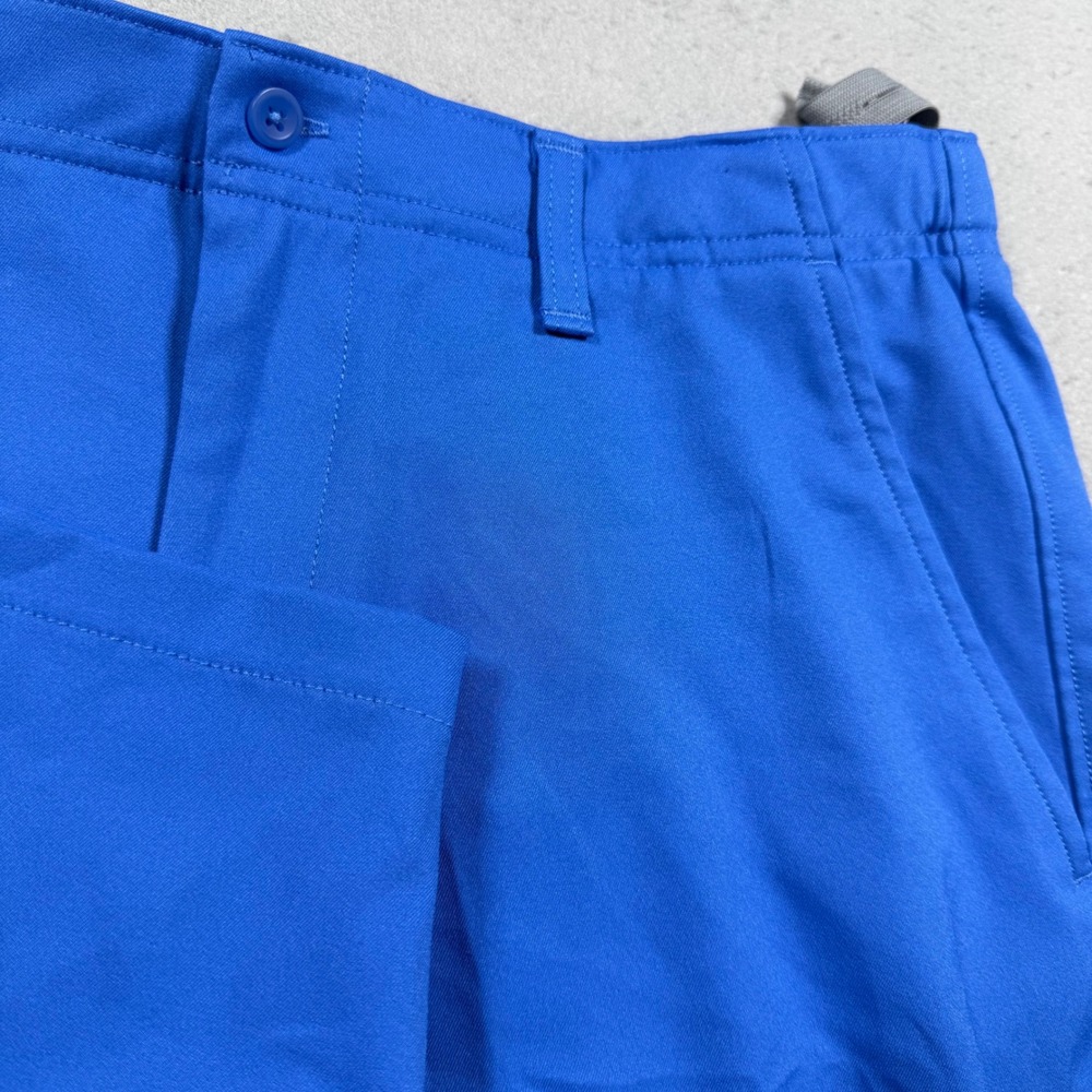 Under Armour Boys Golf Shorts Blue Performance Athletic Size YXL